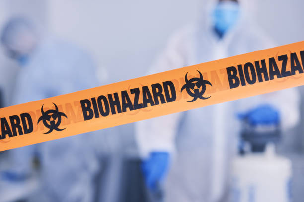 Professional Biohazard technician working in Midway, KY
